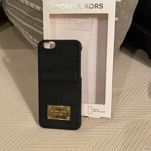 Michael Kors IPhone 6 Leather snap on Case